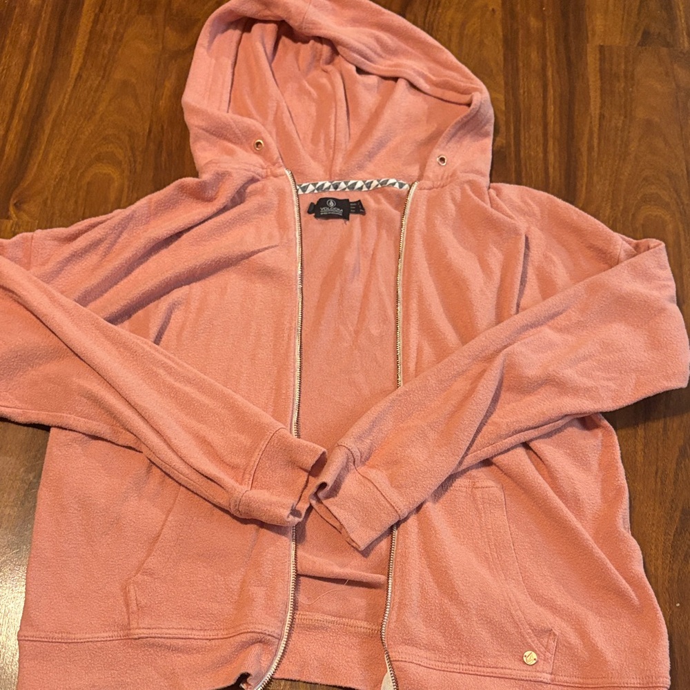 Volcom Coral Hooded Zip-Up Jacket